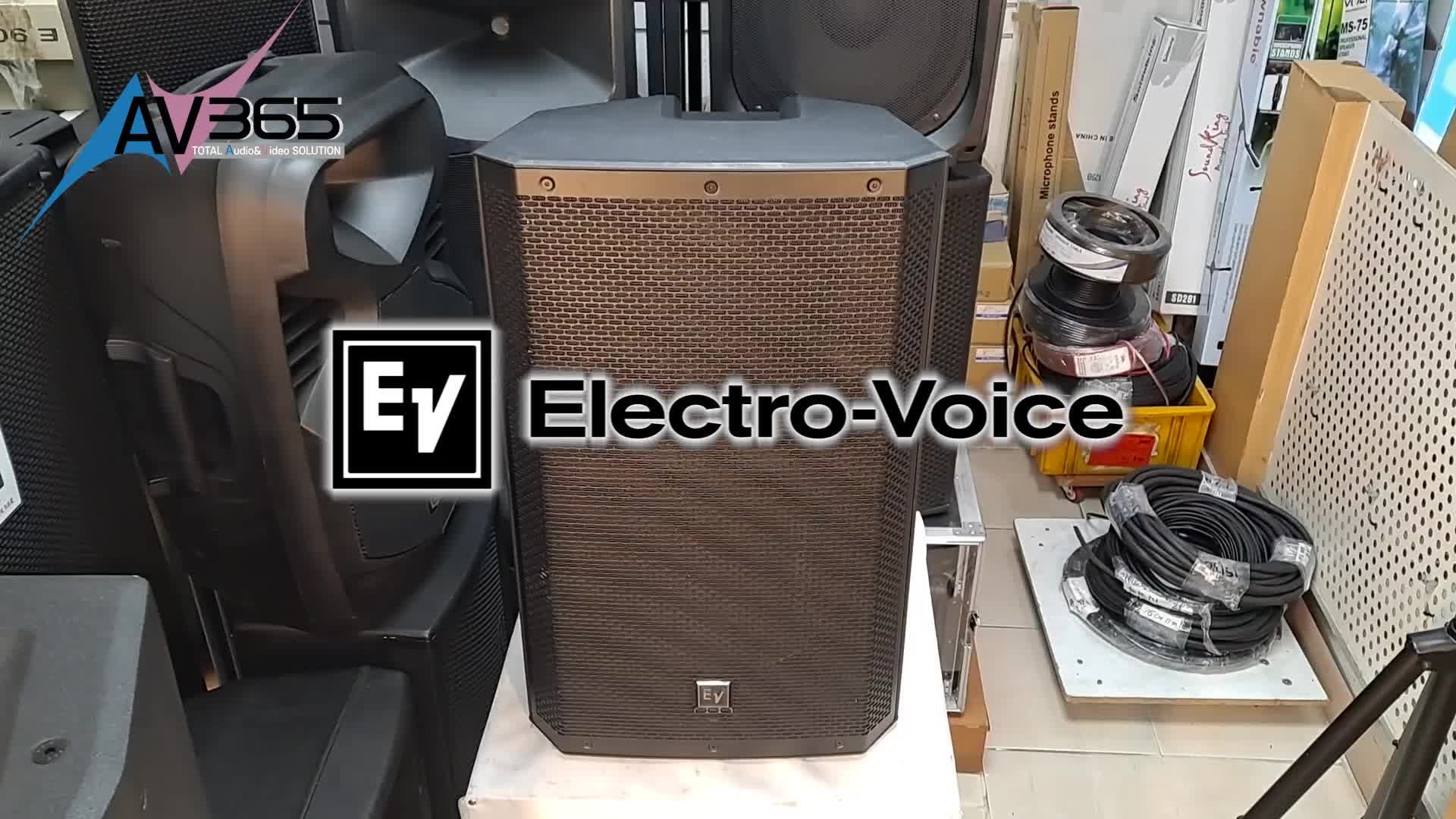 앰프내장형스피커 EV ZLX-15P를 분해해 보았습니다