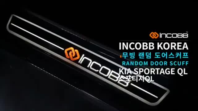 [INCOBB JAPAN] ドアスカッフ LED カスタム チューニング DOOR SCUFF MOVING RANDOM MOTION