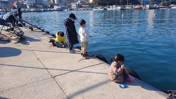  [부산 기장] 연화리 죽도섬, 아이랑 시끌벅적 해녀촌 낚시! 물고기도 ㄷㄷㄷㅈ!