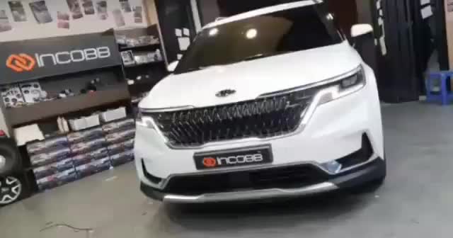  [INCOBB JAPAN] KIA カーニバルKA4エンブレムセット取り付け！簡単、満足