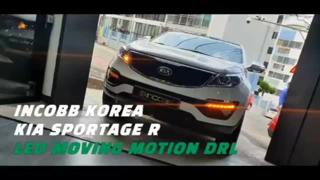  INCOBB JAPAN KIA SPORTAGE R LED ムービングモーションデイライト