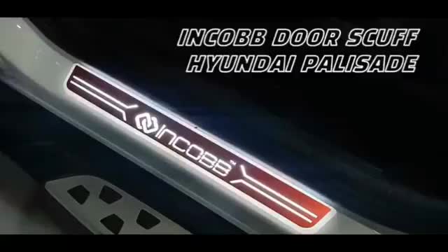  INCOBB JAPAN LED ドアスカッフプレートで愛車のドレスアップ効果を️️