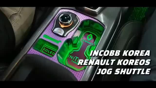  INCOBB JAPAN ジョグシャトル RENAULT KOLEOS QM6 車内ドレスアップ完成はインコブ日本JOG SHUTTLE 