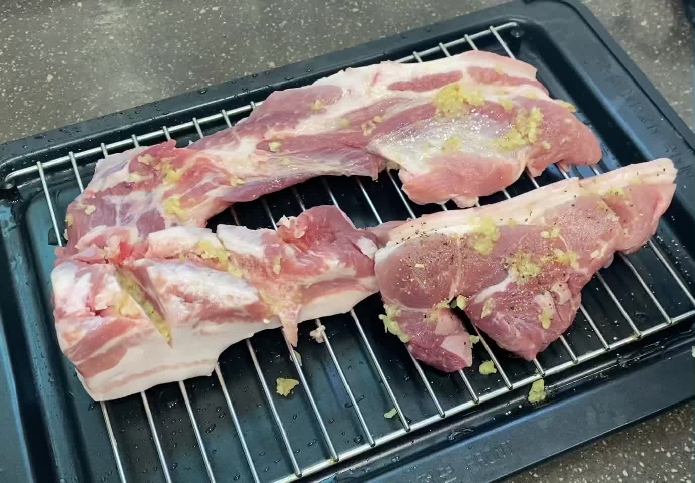 통삼겹 목살 간단한 오븐 구이 집에서도 맛있게!
