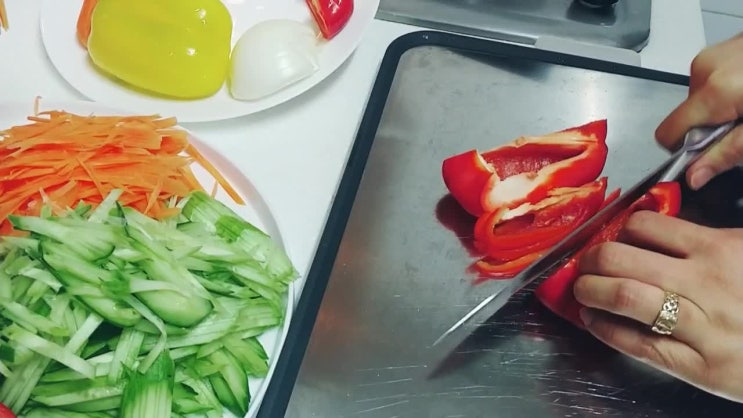  마리슈타이거 스테인리스 도마  두달 후기 단점 장점