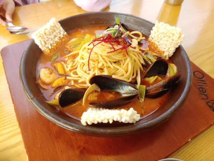강릉 원주대 맛집 분위기 좋은 갓성비 레스토랑 올리앤 강릉점