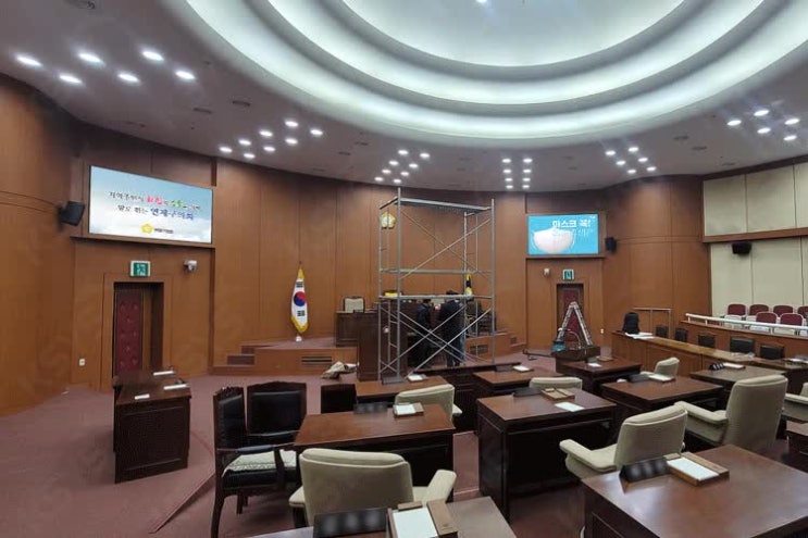  삼성스마트사이니지, 스마트한 연제구의회장을 만들어갑니다