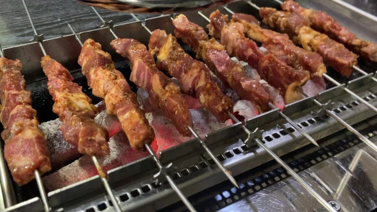  양양 쏠비치 맛집 칭따오 양꼬치, 만두가 존맛탱!!