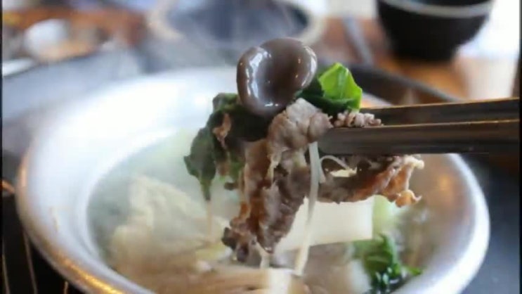  가로수길 샤브샤브 맛집 샤블리 비쥬얼이 좋은 고기집
