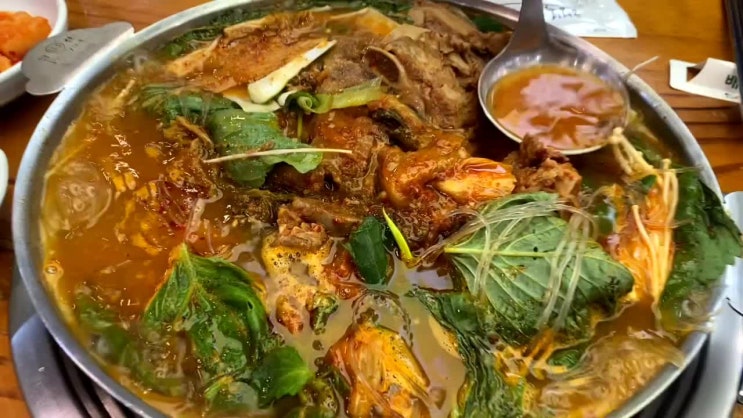  울산 감자탕 울산 동구 맛집/푸짐한 감자탕이 끌리는~~ 맛나감자탕 울산 동구점