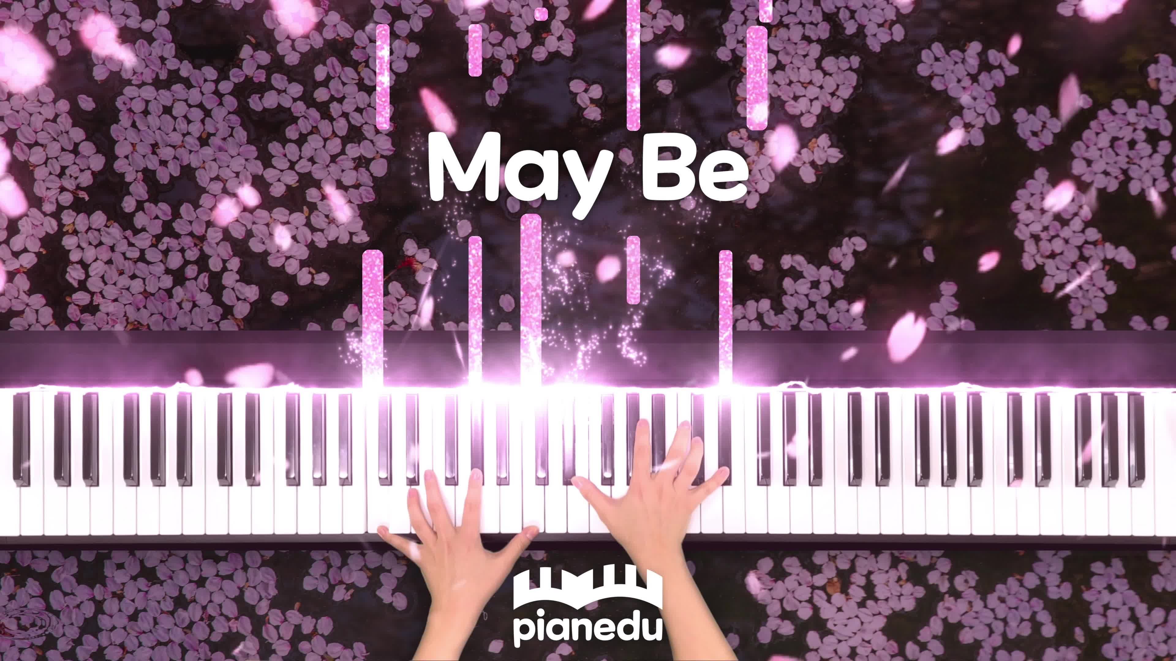 피아노개인레슨 선생님의 May Be - 이루마