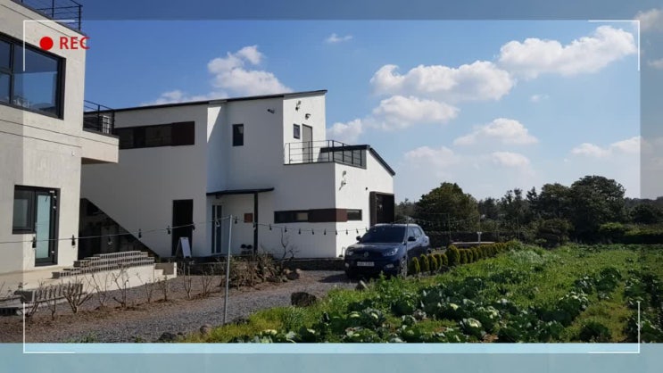  [제주 방충망 시공] 제주시 한경면 화우재 펜션 현관용 주름방충망 시공