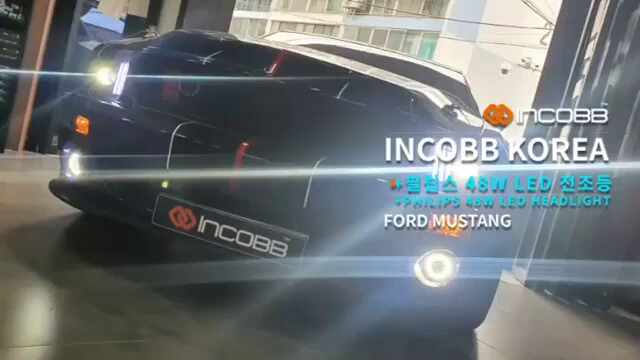  INCOBB JAPAN 48W LED ヘッドライト FORD MSUTANG !