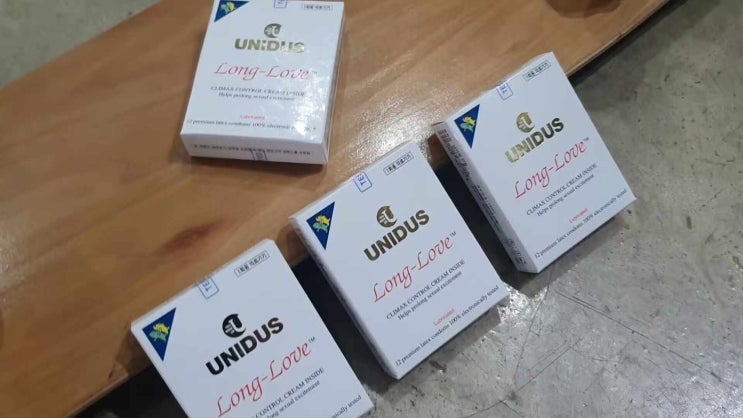  사정지연콘돔 유니더스 롱러브 남친선물추천~