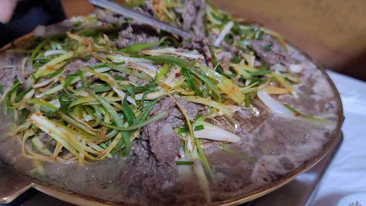  [ 강릉불고기 ] 강릉맛집, 강릉불고기맛집, 산더미 파불고기, 강릉여행, 강원도맛집