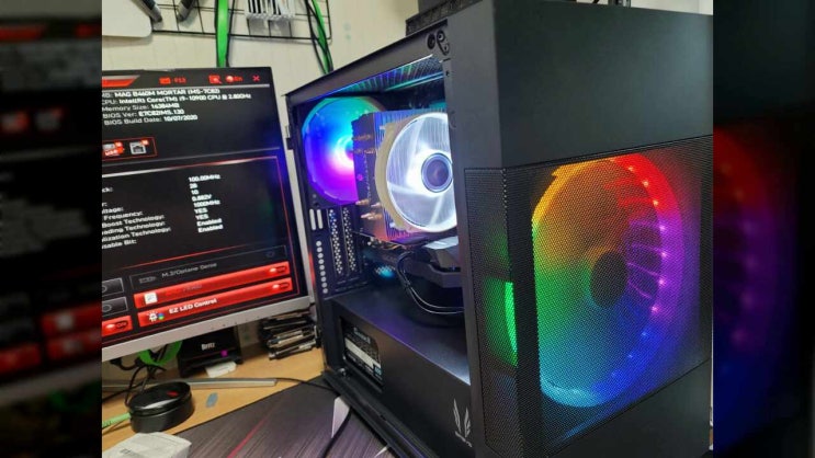  화명동컴퓨터수리 i9-10900 GTX1660 super  컴퓨터조립했어요~!
