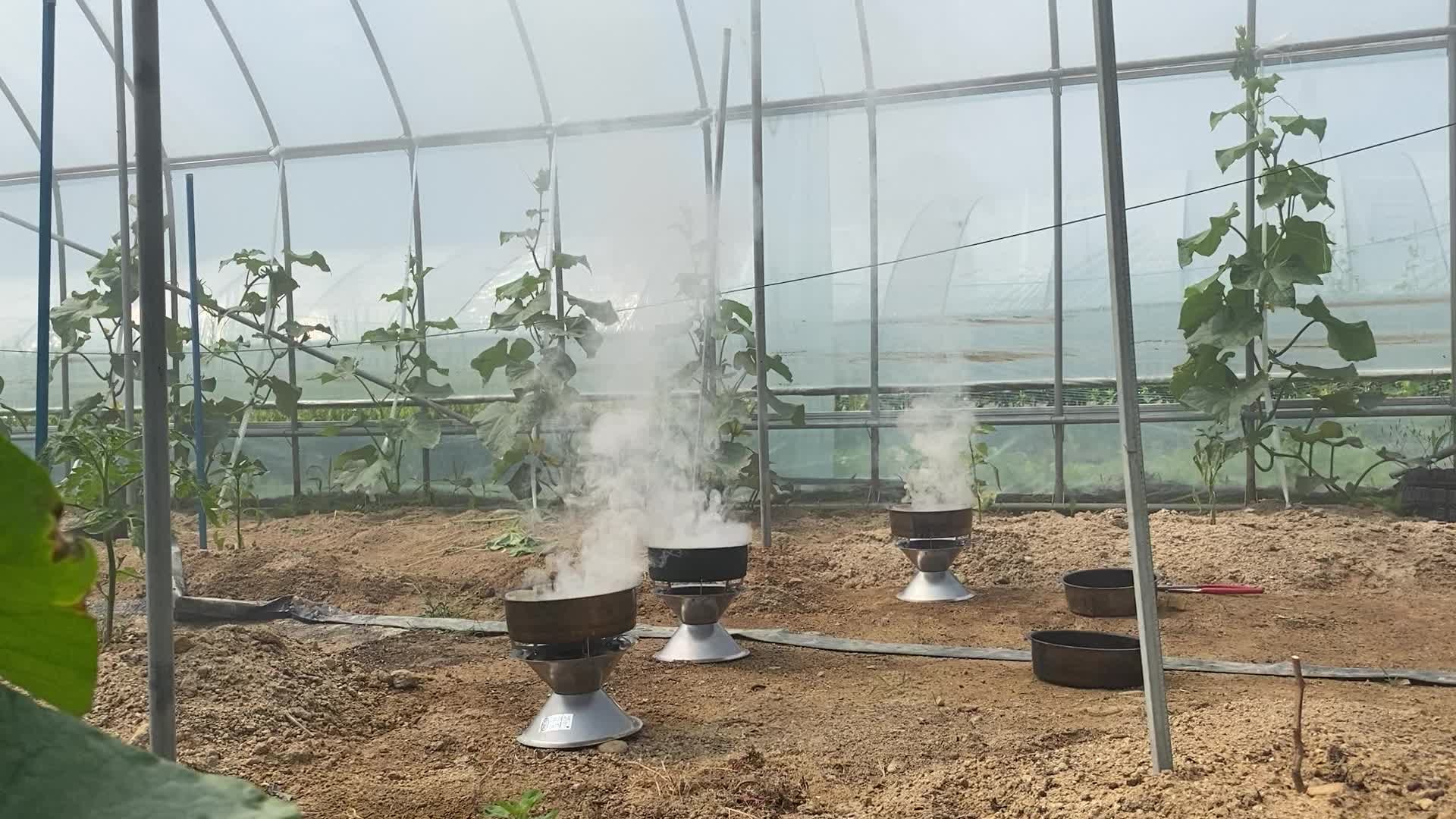 훈증 훈연 이산화탄소발생기 연소제 유황훈증기 비료훈증 신농업기술 연소제  연기로Co2 신....