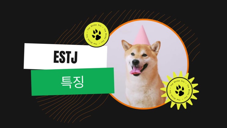 ESTJ  성격의 특징