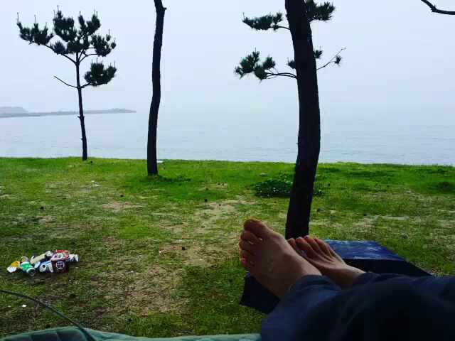  인생샷 울진 후포리 노지차박캠핑
