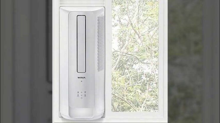  EVA06ENW 위니아 창문형 에어컨 화이트 실외기없는에어컨