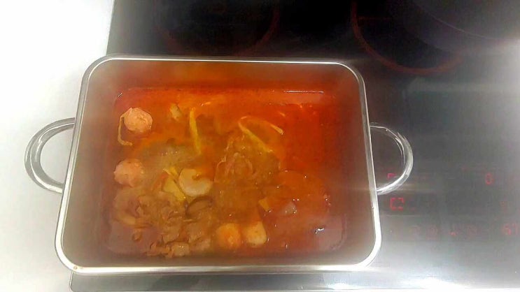  주말아침 남표니가 끓여준 사천마라탕 간편밥상