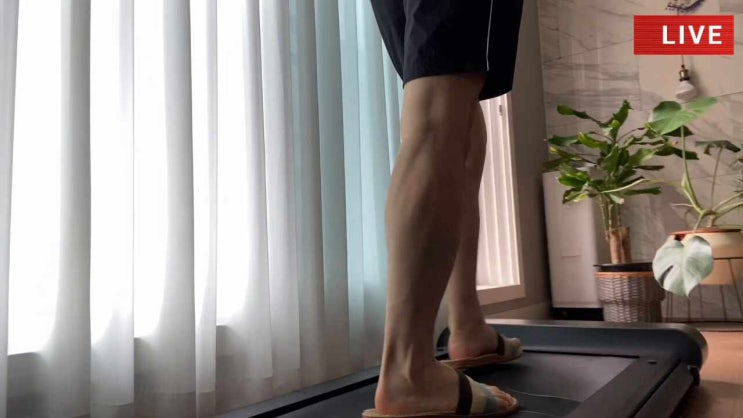  나인닷 비 런닝머신(워킹패드ND1000) 가오갤 보면서 걷기 좋아