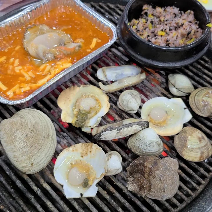  당진 삽교호 맛집 쯔양 조개구이 청해조개구이 갔다옴