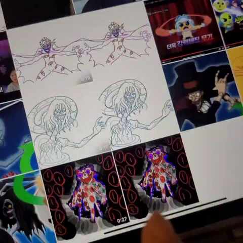  키즈유튜브 신비아파트 아이그림