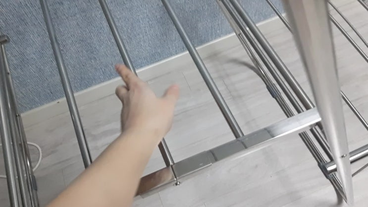 튼튼한빨래건조대 특대형 리빙앤팩토리 올스텐 2단 강한 빨래건조대