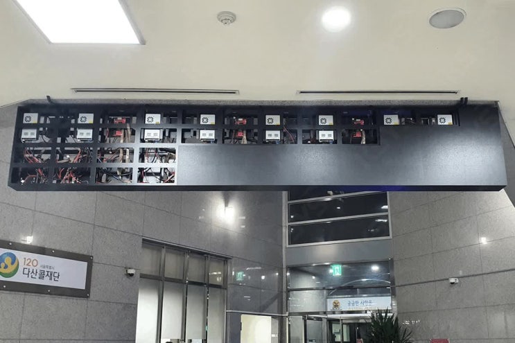 LED전자게시대, 양면으로 주목성 UP! 효과 UP!