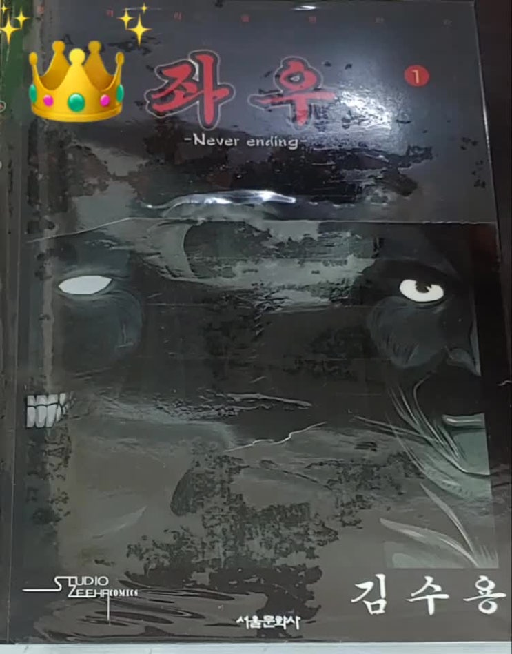  만화가김수용님. 좌우 영상