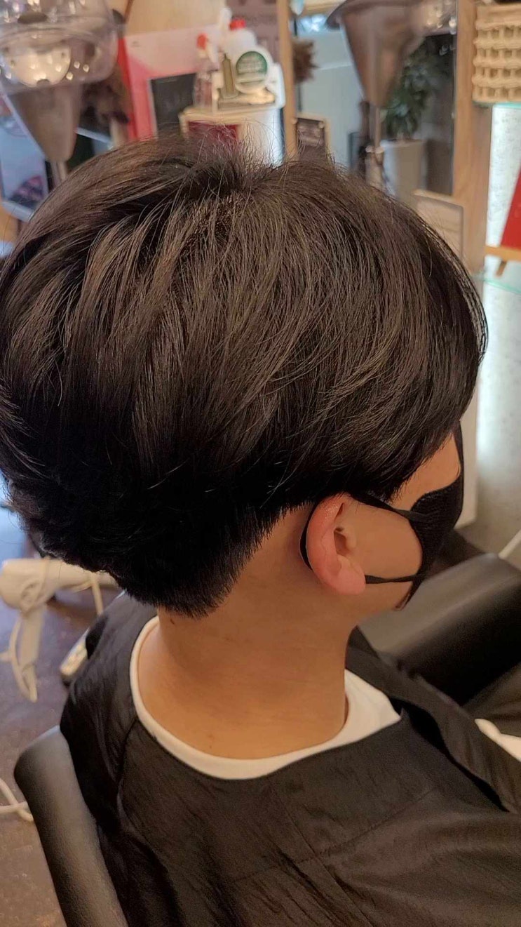  김포 장기동 미용실 준 희 헤어 댄디컷+남자아이롱펌