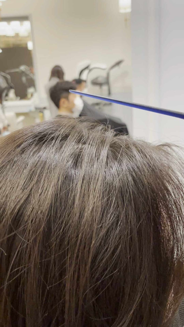  뿌리볼륨펌 으로 생기 불어넣기!!