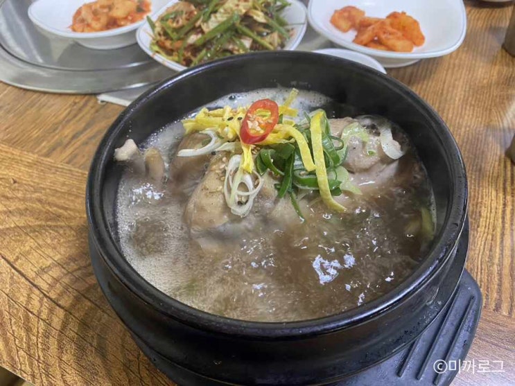  구서동 삼계탕 황금오리 착한 가격 한방삼계탕으로 점심 든든하게