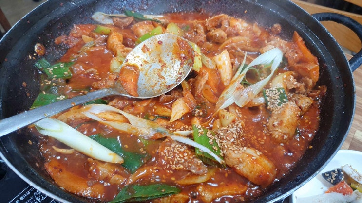  양산 찌개가맛이있는집, 두루치기맛집, 푸짐한 한상