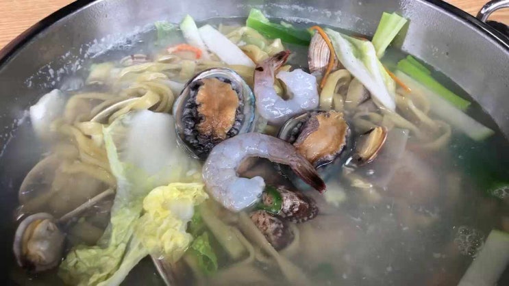  김포 해물칼국수 멍게비빔밥 맛집 나루해물