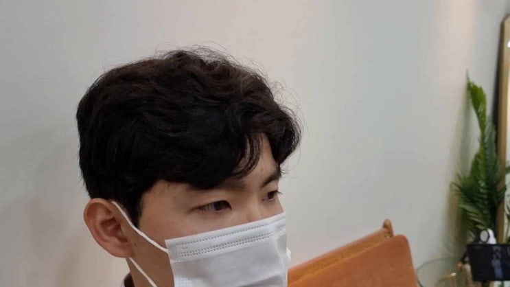  청담동 미용실 추천 미러미러 남자애즈펌 했어요