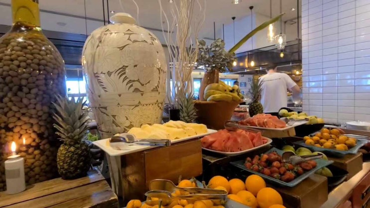  터키 안탈리아 호텔 조식 <Akra Hotel>
