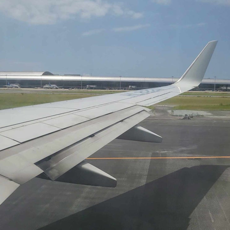  칸사이공항 출국에서 인천공항 입국까지