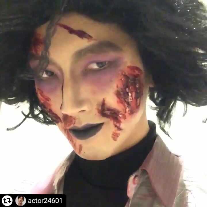  171029 배우 김성길 할로윈데이분장