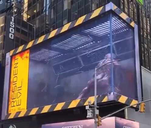  점점 미쳐가는 개지리는 광고판.gif