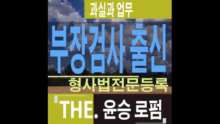  화성변호사 과실과업무에의한경우