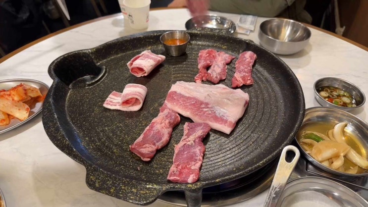  마곡나루 맛집 <돼슐랭> 김치삼겹살 돼지고기 특수부위 집중 공략