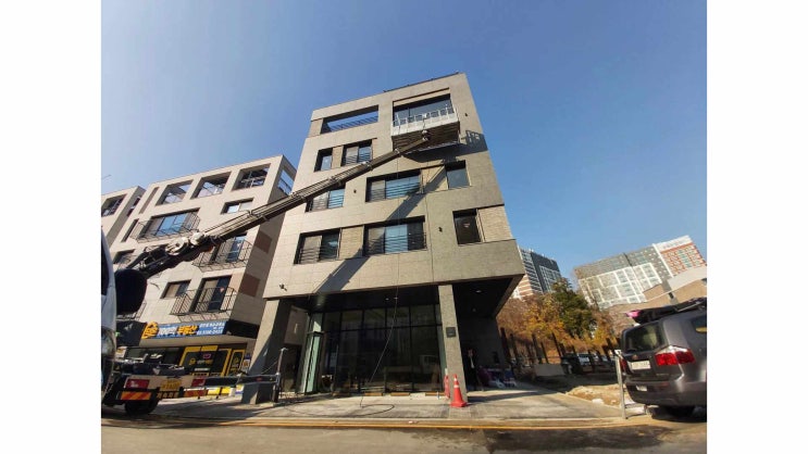  신뢰가는 고양시 스카이차 노을스카이 외벽청소작업