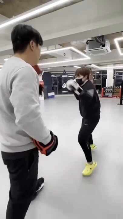  2년만에 첫 복싱기록(더리얼 복싱짐)