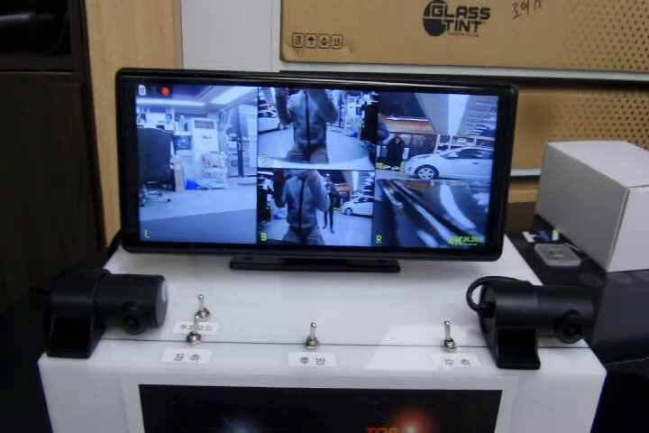  9인치 와이드 4채널 블랙박스 후방카메라 룸미러 블랙박스 10.1인치 호환가능 4채널 블랙박스 HAWK TOP 9