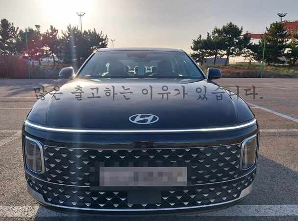  무보증 저신용 장기렌트 그랜저 gn7 출고 했어요