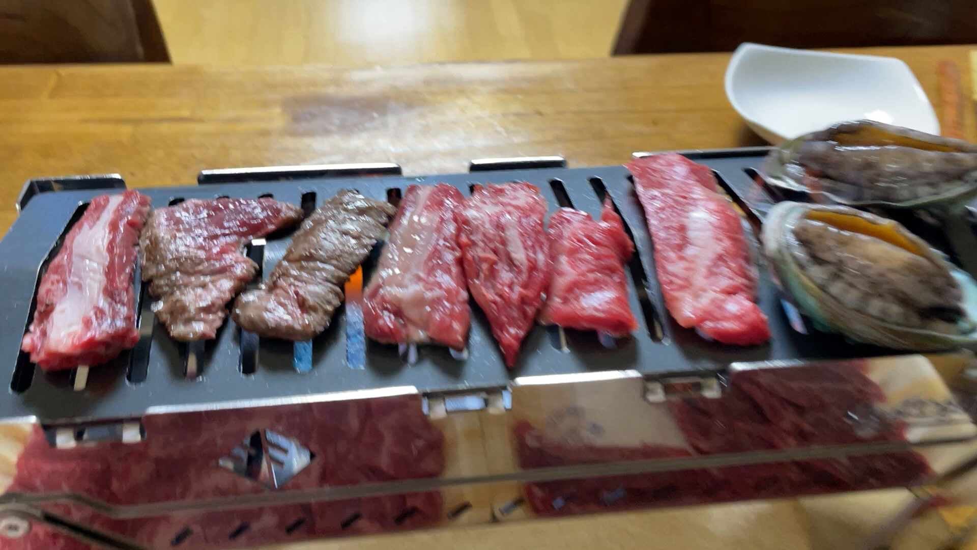 집에서 우드앤번 파이어핏 화로대로 소고기 구워 먹기