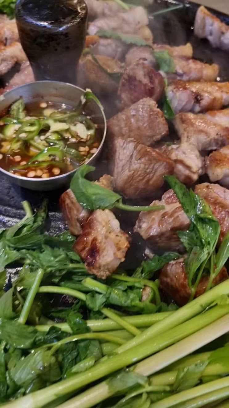  논산 솥뚜껑 삼겹살 취암동 맛집 목구멍 방문후기