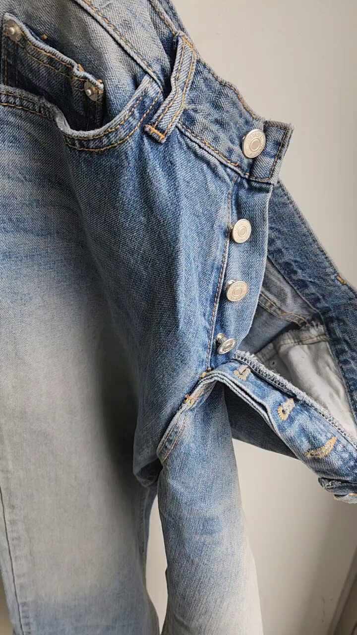 런던플랏 데님 일자핏청바지 2 olor